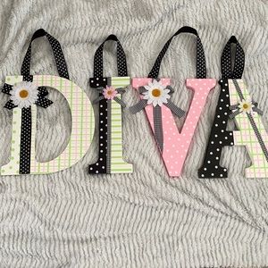 DIVA Custom wooden letters